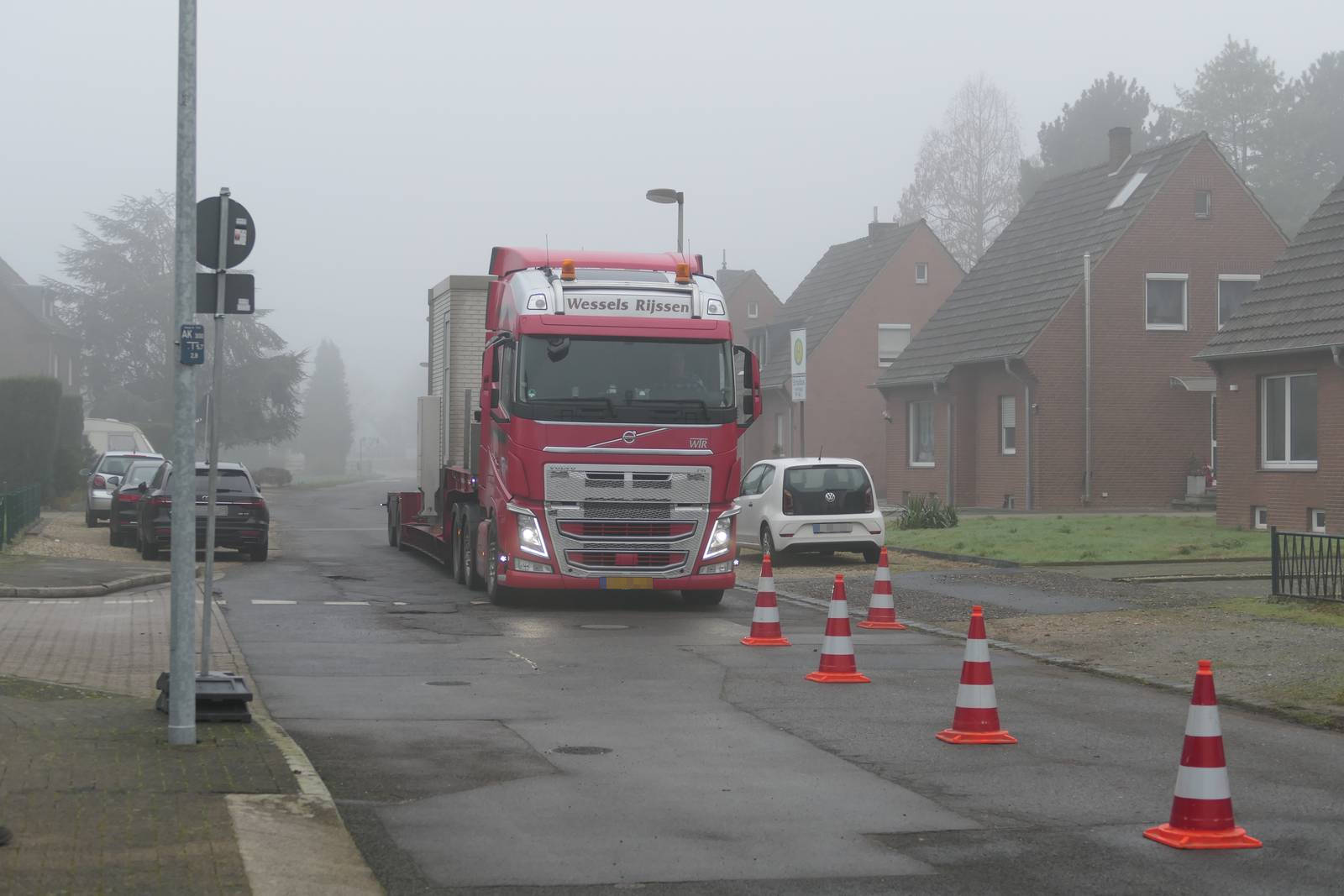 14.01.2022: Aufbau PoP - Anlieferung