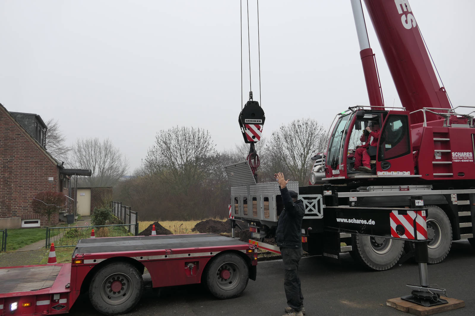 14.01.2022: Aufbau PoP - Maßarbeit