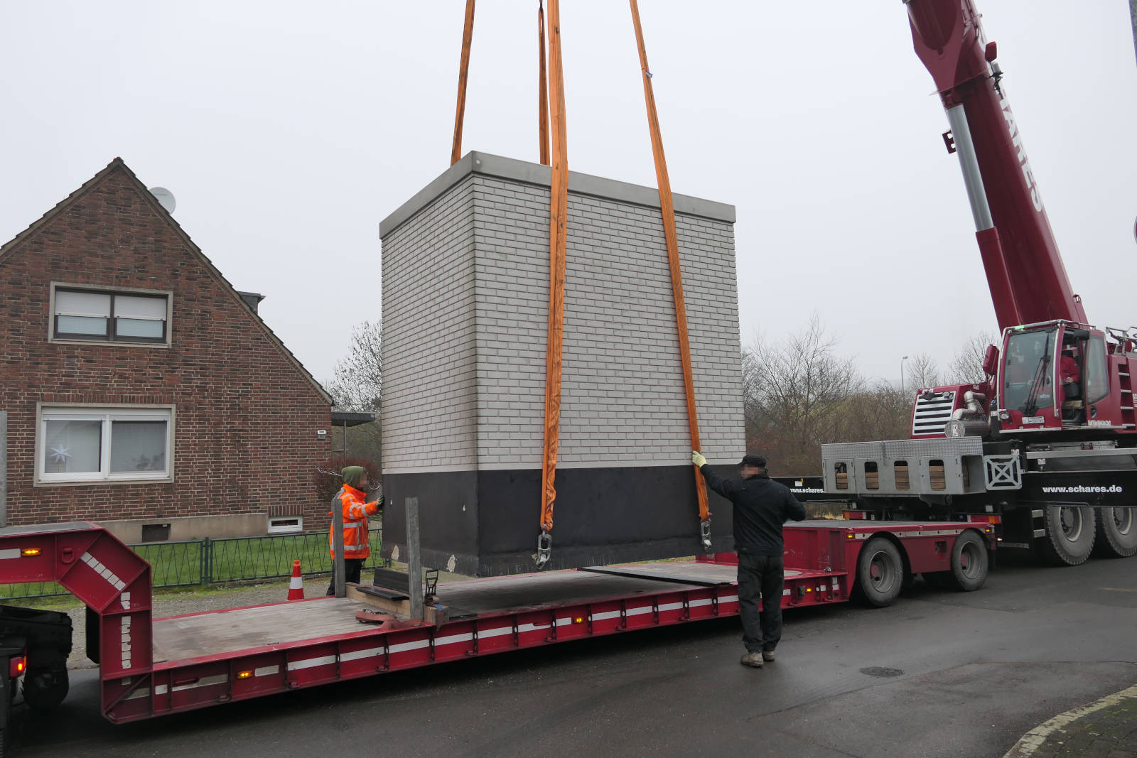 14.01.2022: Aufbau PoP - Angehoben