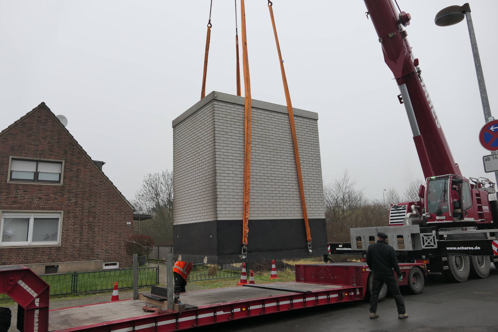 14.01.2022: Aufbau PoP - Auf gehts