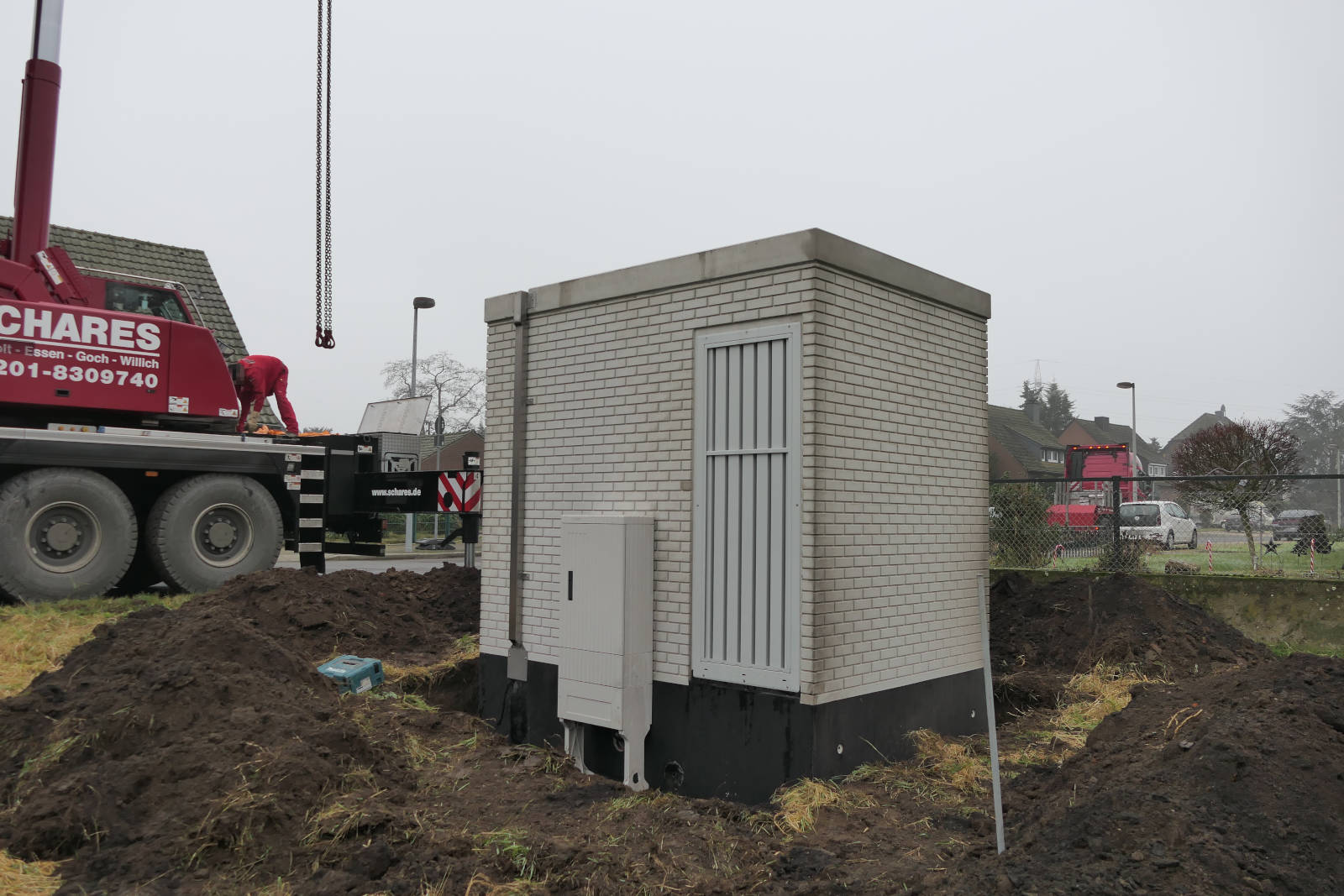 14.01.2022: Aufbau PoP - Angekommen