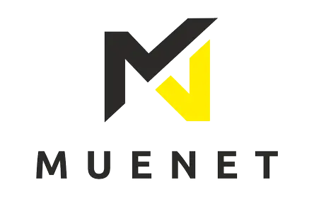 Logo: "Muenet Glasfaser"