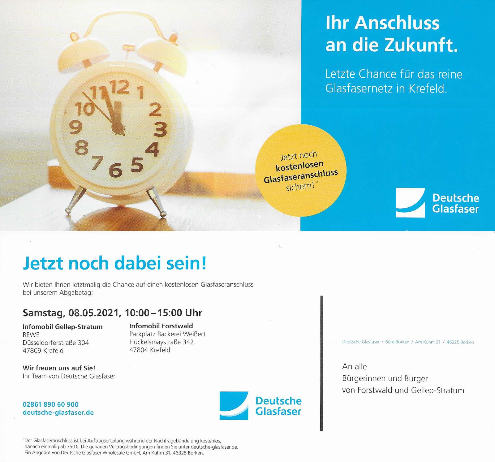 8.5. - Letzte M&ouml;glichkeit auf einen Antrag