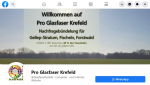 Die Facebook-Seite von Glasfaser Krefeld