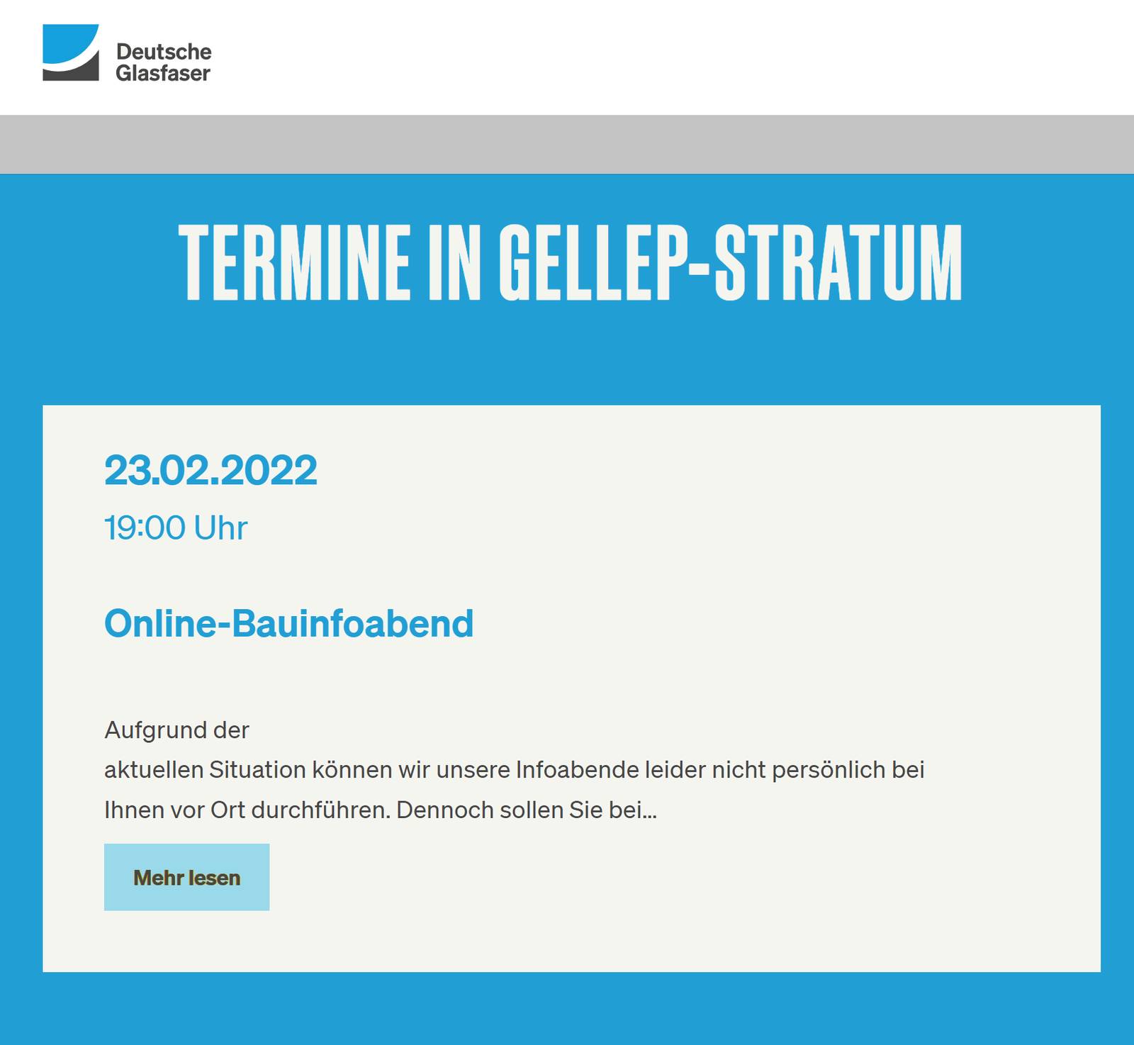 ERINNERUNG <- !! HEUTE !! -> Bau-Info-Abend