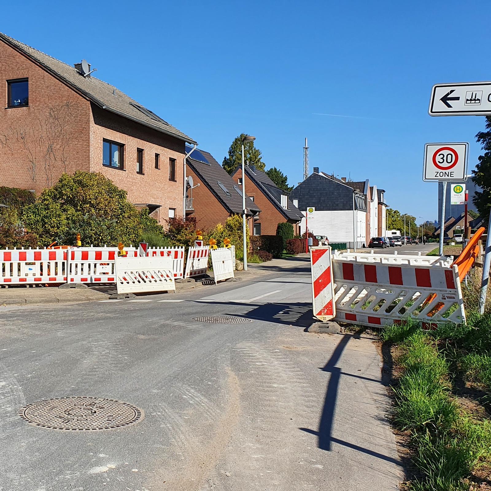 Der Tiefbau ist im Gange !