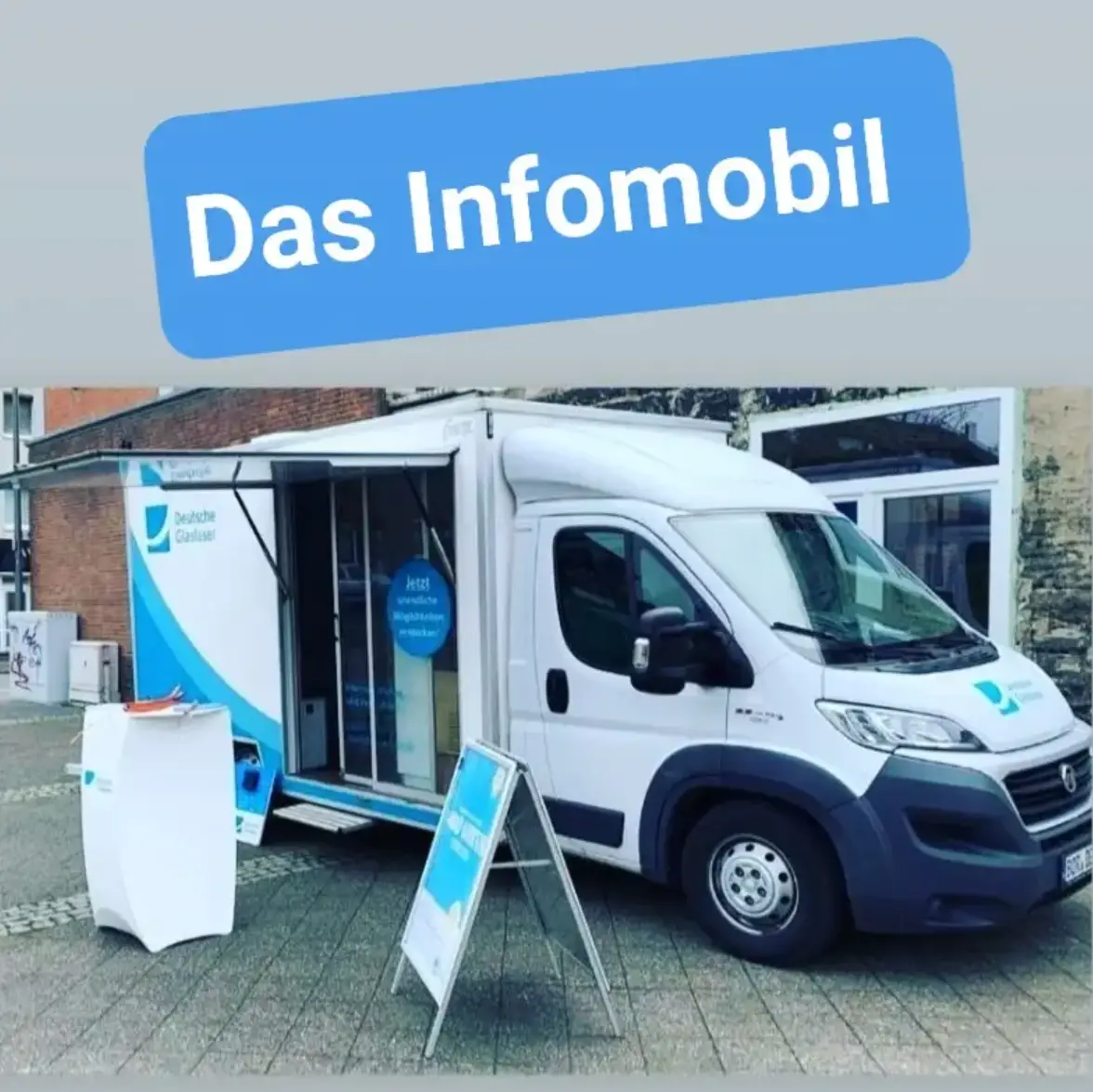 Das Infomobil / der Servicepunkt