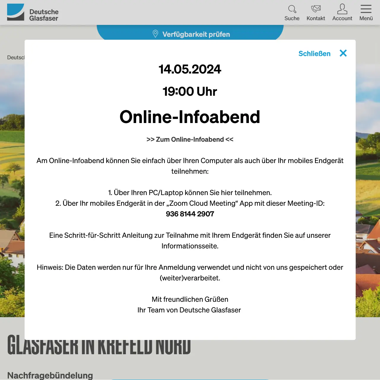 HEUTE >> ONLINE INFOABEND F&Uuml;R KREFELD-NORD
