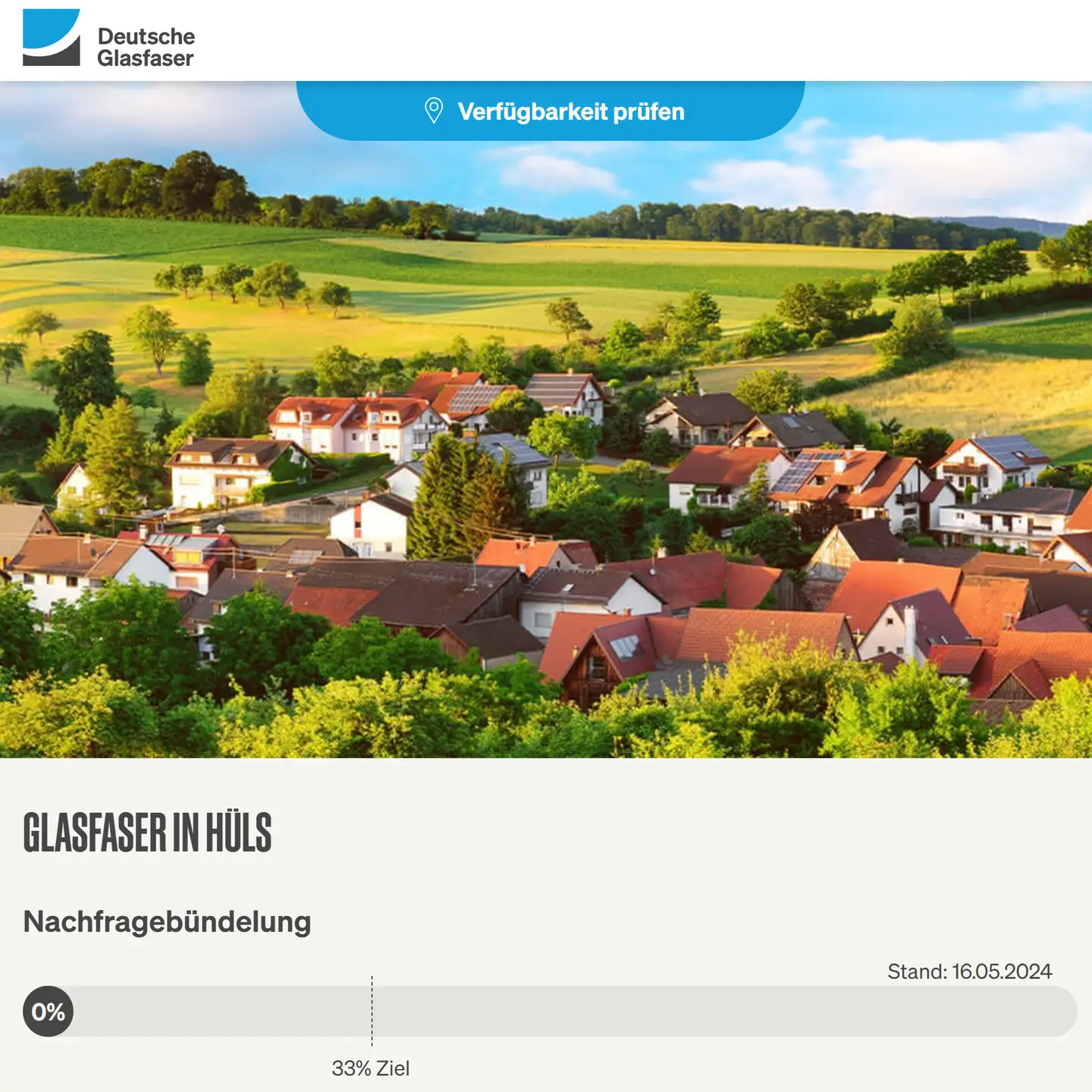 Nachfrageb&uuml;ndelung Krefeld-H&uuml;ls gestartet