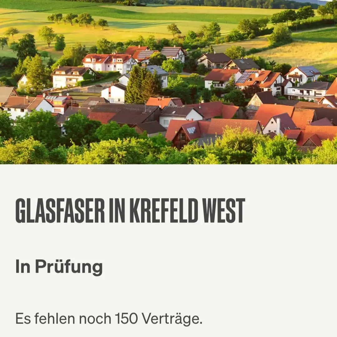 Gebiet Krefeld-West weiter in Pr&uuml;fung