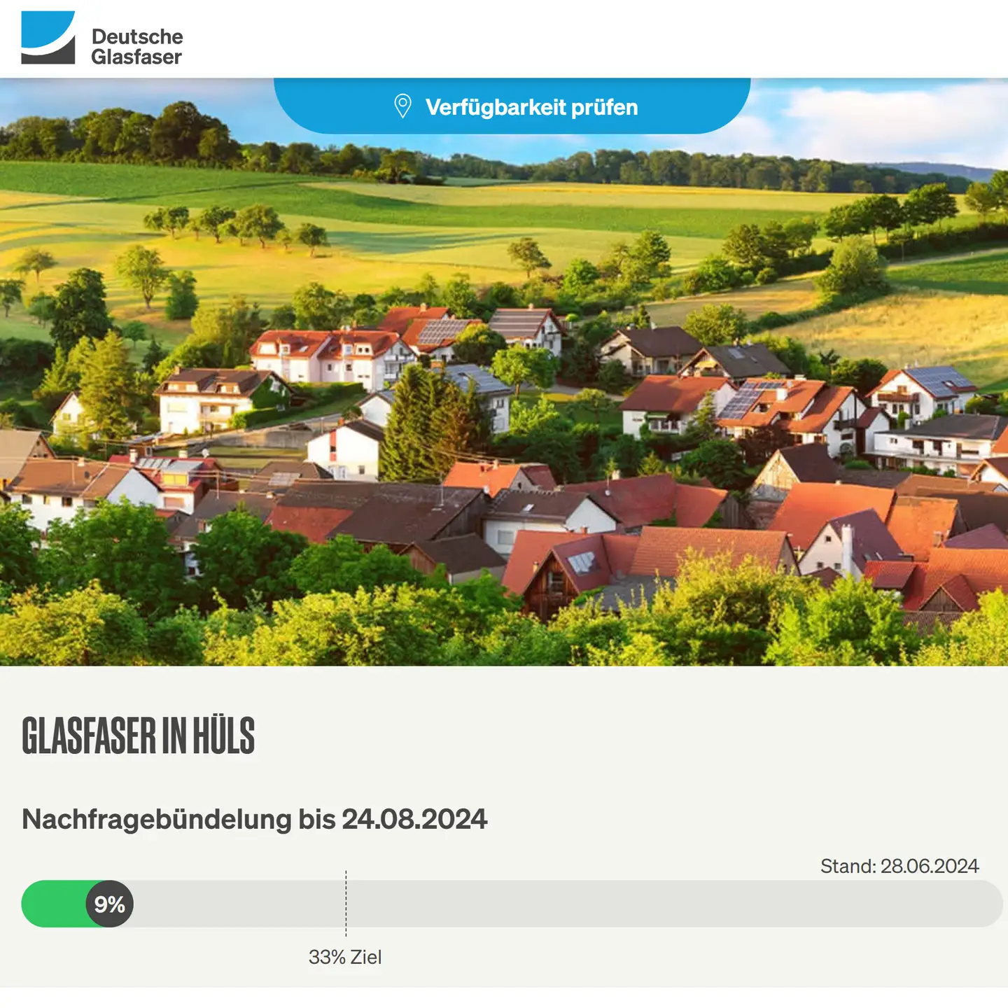 Stand Krefeld-H&uuml;ls