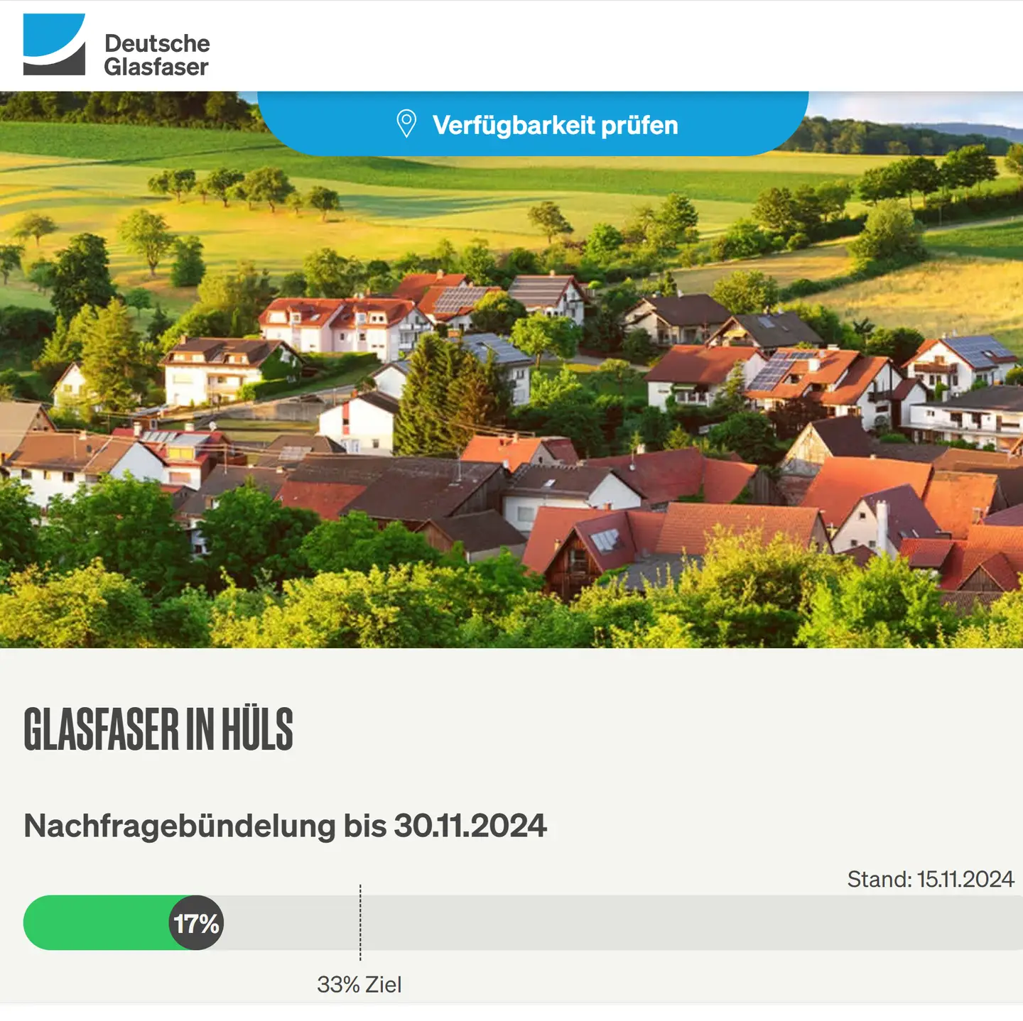 Stand in KR-H&uuml;ls 