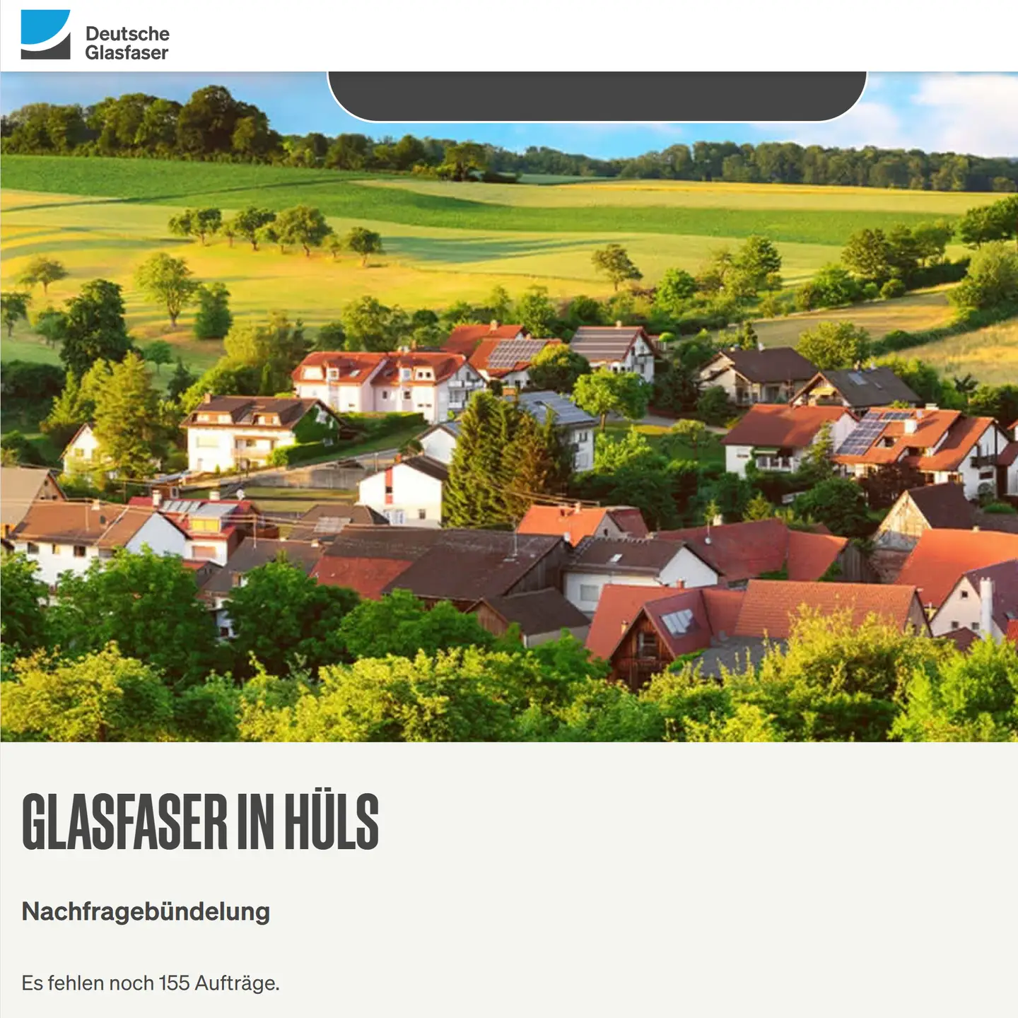 Stand in KR-H&uuml;ls 