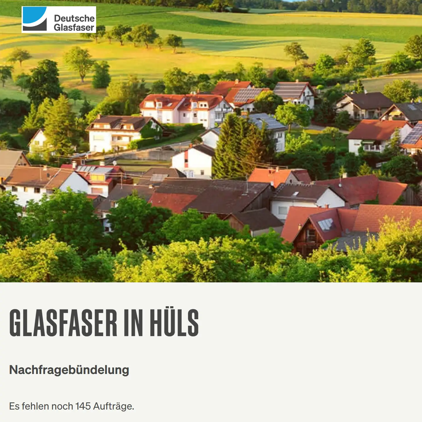 Stand in KR-H&uuml;ls 